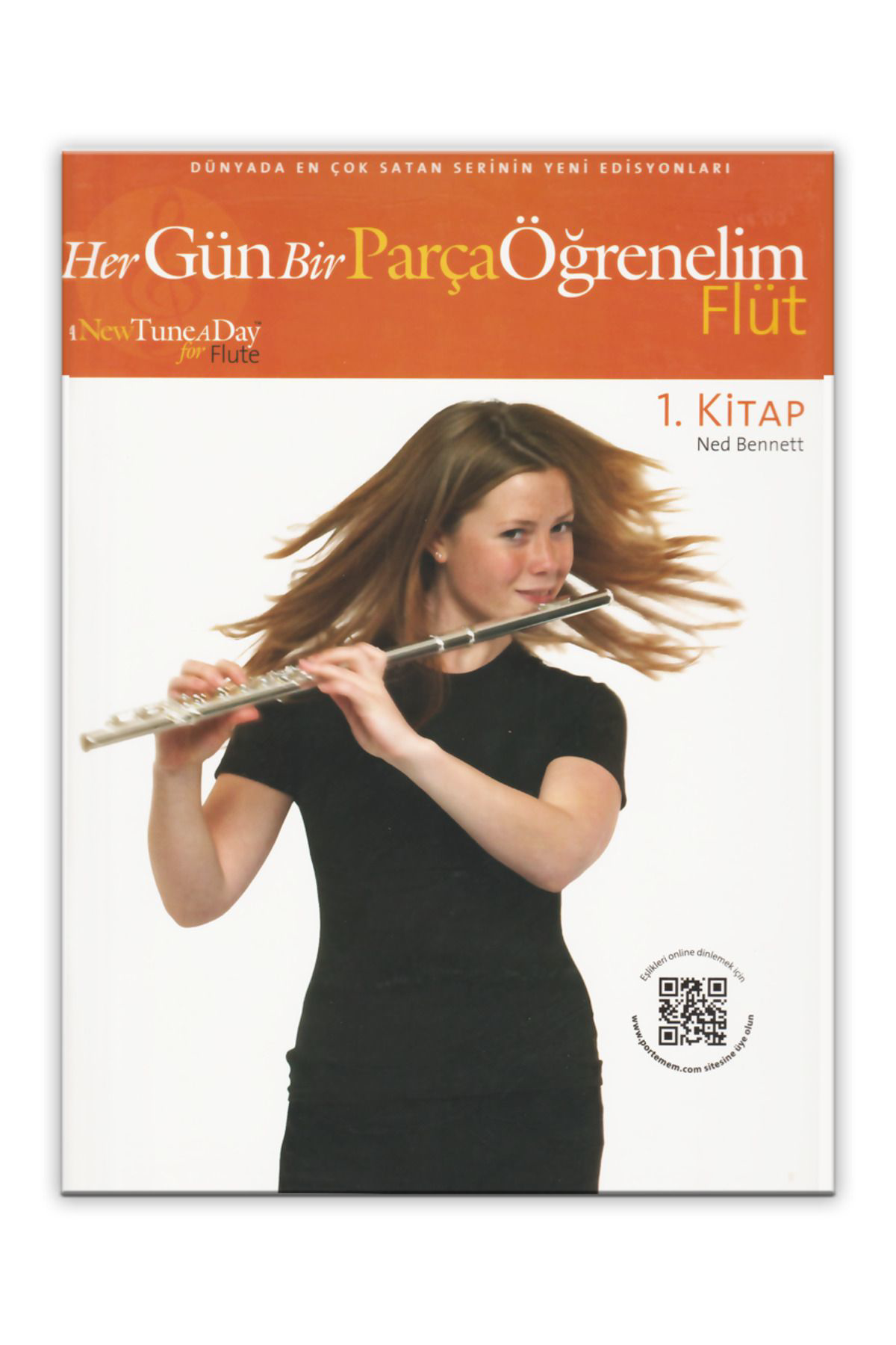 Her Gün Bir Parça Öğrenelim Flüt 1.Kitap - Ned Bennett