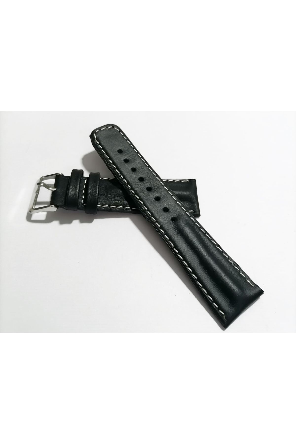 Fado Her Saate Uygun Bombeli 20 Mm Piramit Modeli Uzun Xl Hakiki Deri