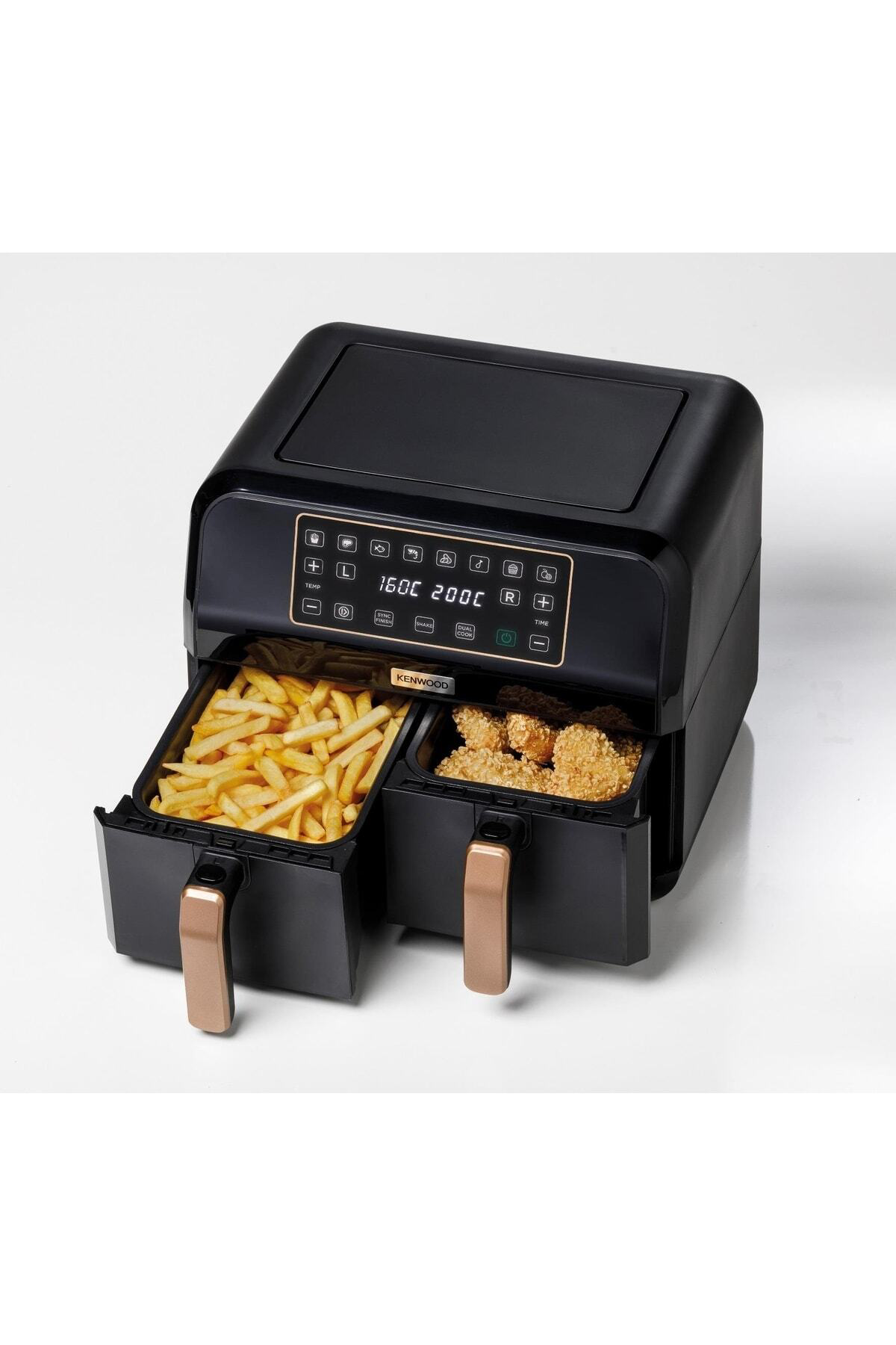 Kenwood Hfp70.000Bk Dualair Fryer Bk Copper Sicak Hava Fritozu