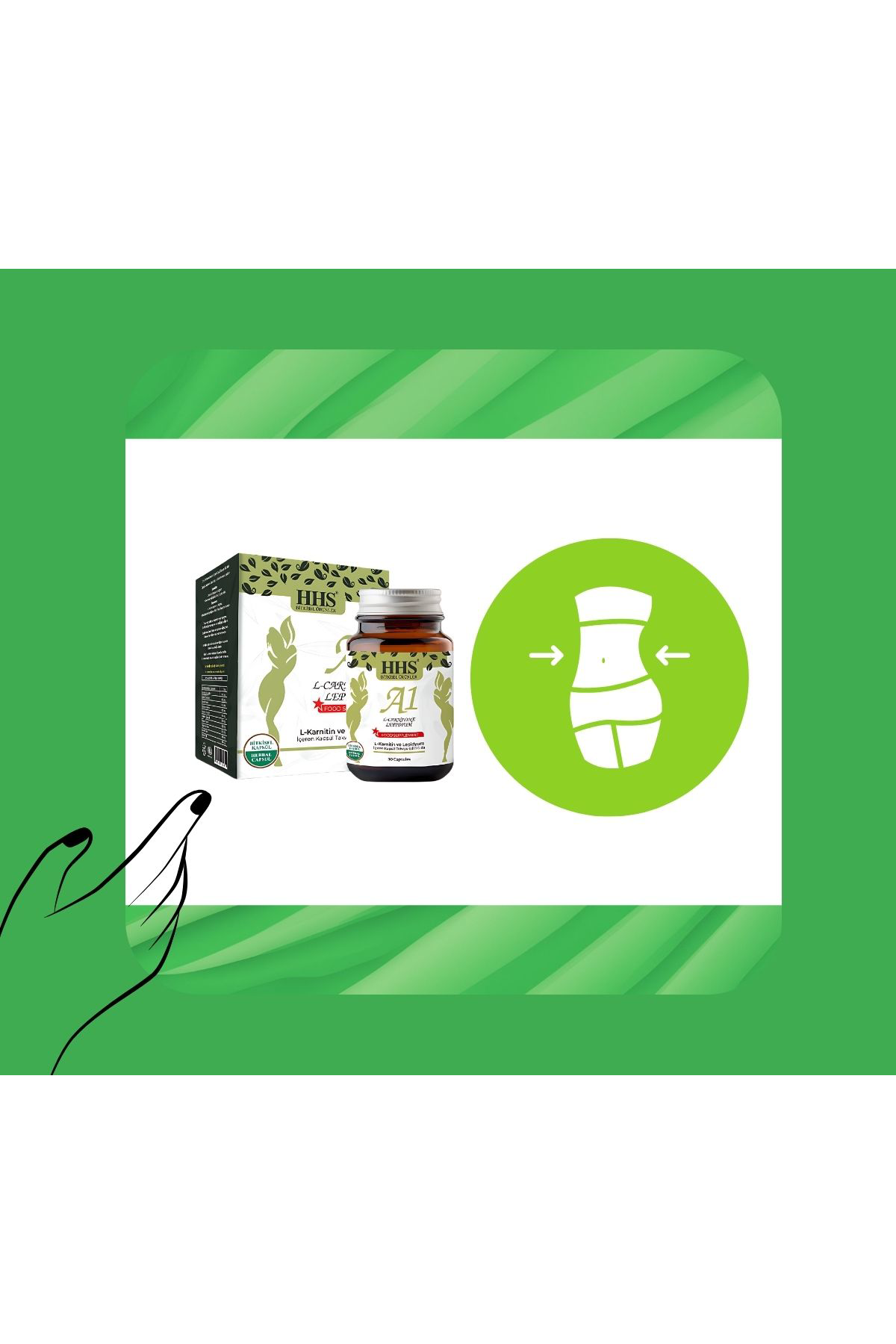 Hhs Doğal Bitkisel Ürünler Hhs A1 L-Carnitine 30 Kp