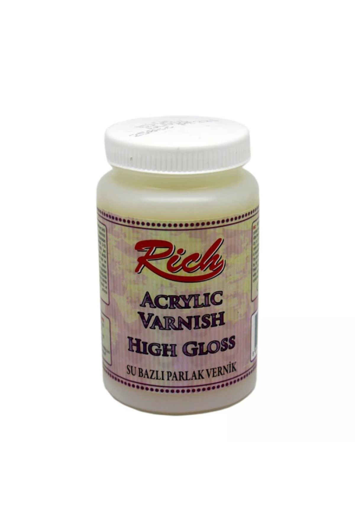 Rich High Gloss Subazli Parlak Vernik 250 Cc