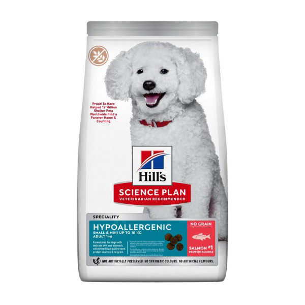 Hill's  Hills Hypoallergenic Somonlu Küçük İrk Yetişkin Köpek Mama