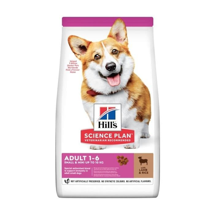 Hill's Hills Kuzu Ve Pirinçli Küçük Ve Mini İrk Yetişkin Köpek Mamasi 1,
