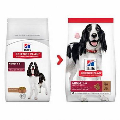 Hill's Hills Medium Lamb Orta İrk Kuzulu Yetişkin Köpek Mamasi 2,5 Kg