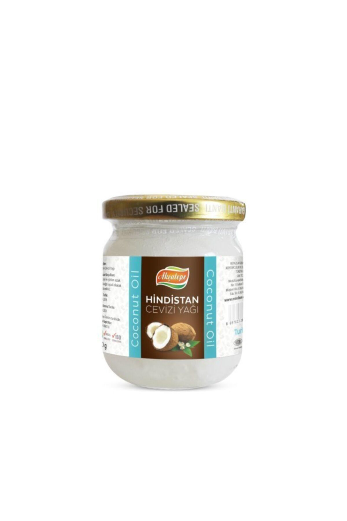 Mindivan Hindistan Cevizi Yaği Sabit 160 G 2 Adet