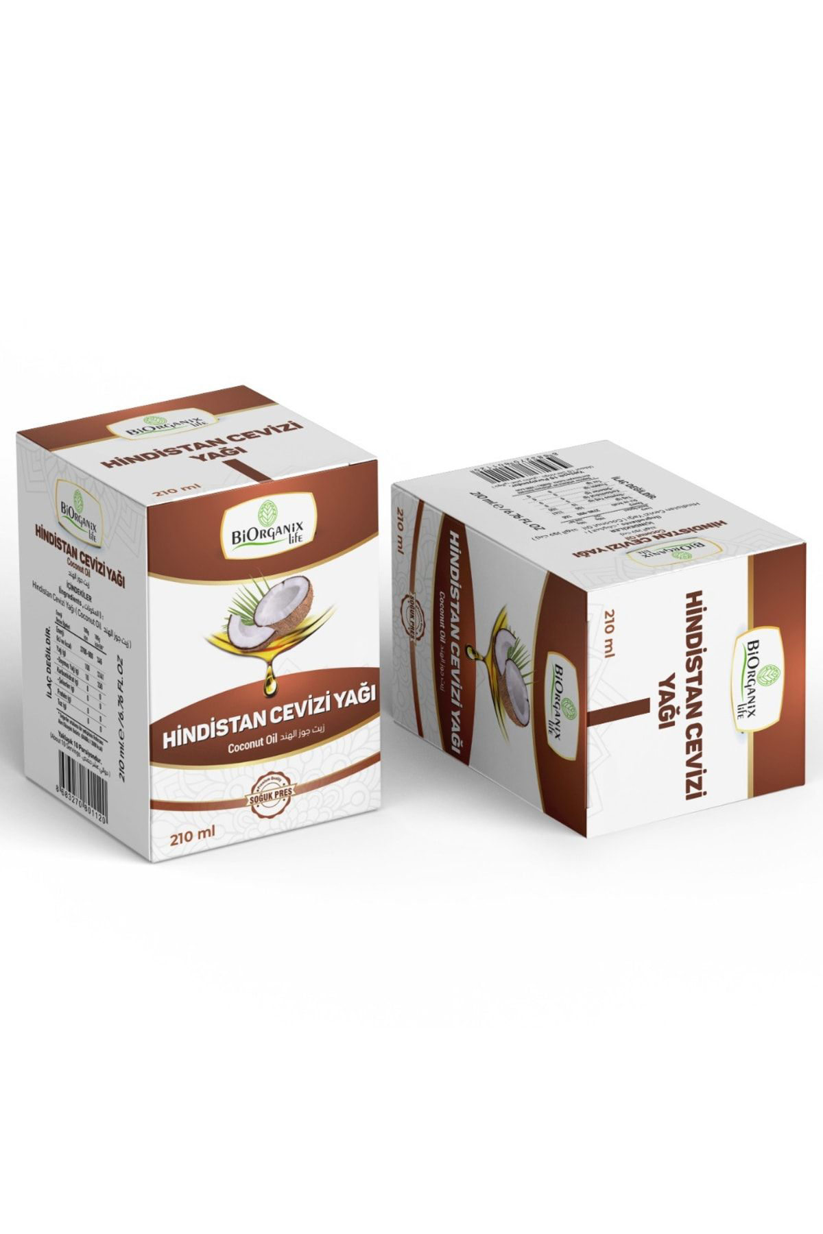 Biorganix Life Hindistan Cevizi Yaği 210 Ml