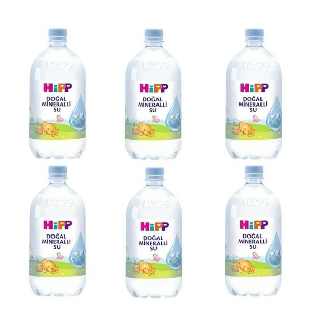 Hipp  Doğal Mineralli Su 1 Lt X 6 Adet