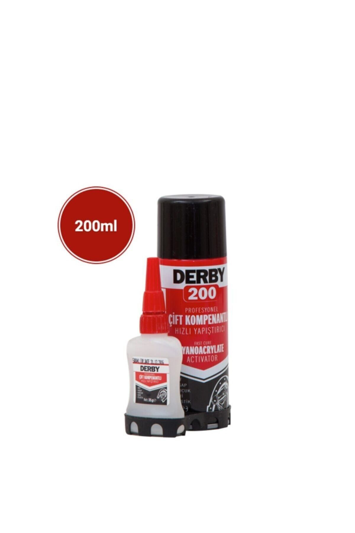 Derby Hizli Yapiştirici 200 Ml+35 Gr