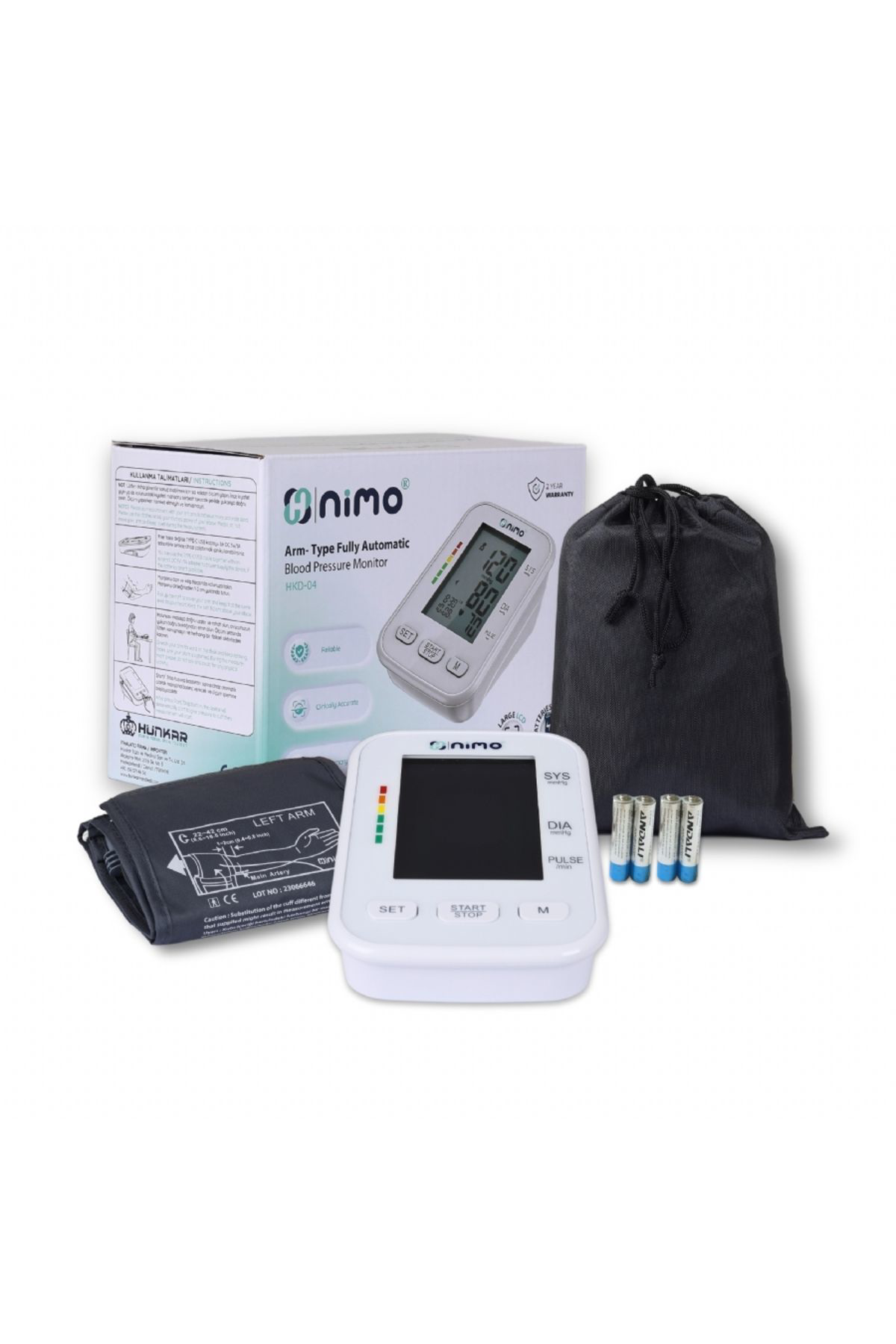 Nimo Hkd-04 Dijital Otomatik Koldan Ölçer Tansiyon Aleti (Dbp-1332)
