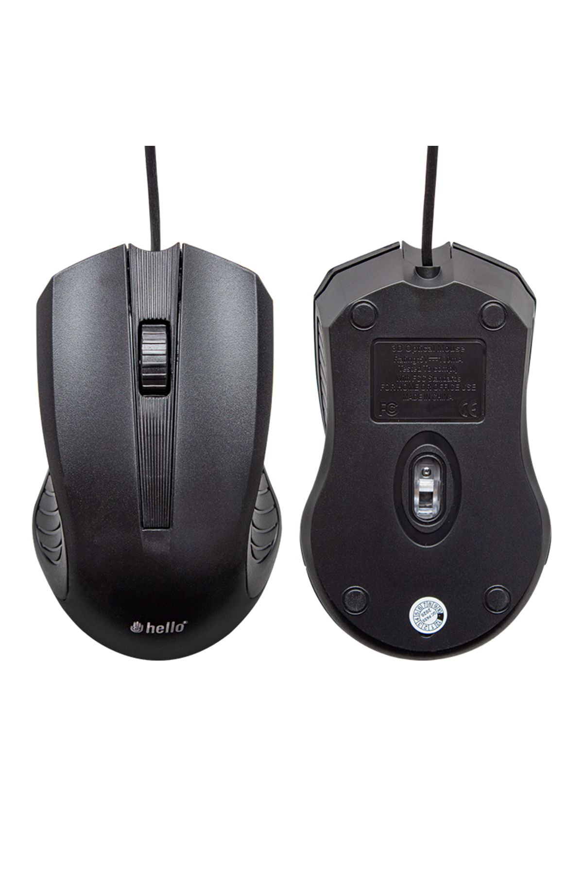 Robotrend Hl-2732 Usb Kablolu Siyah 800 Dpi Mouse