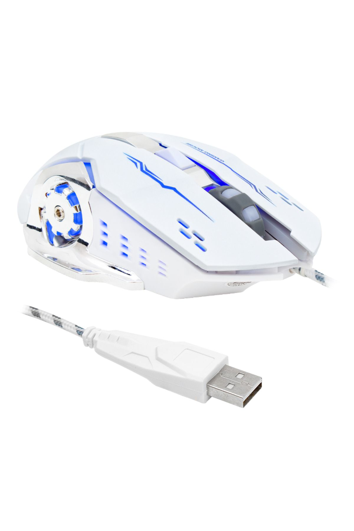 Robotrend Hl-4725 Kablolu 3600 Dpi 6 Tuş Fonksiyonlu Beyaz Gaming Mouse