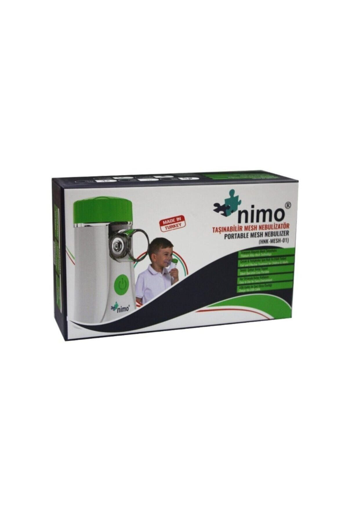 Nimo Hnk-Mesh Şarj Edilebilir Taşinabilir Mini Mesh Nebulizatör