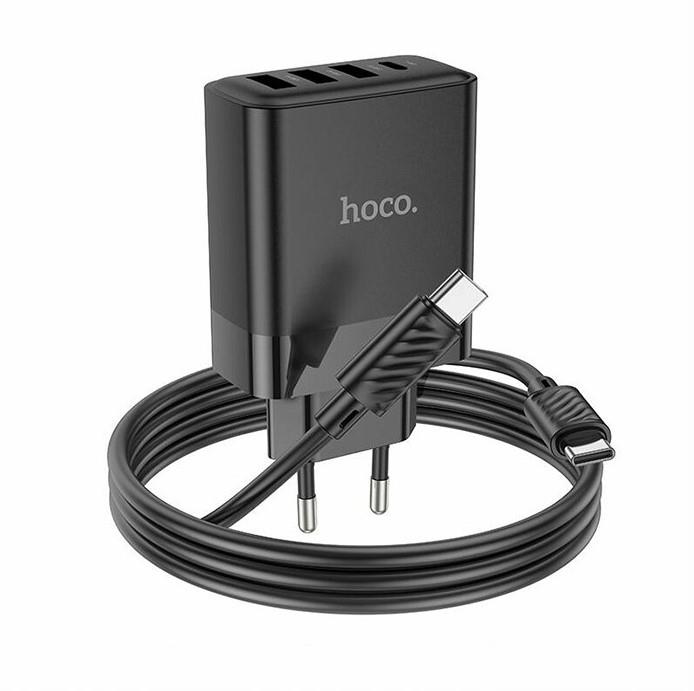 Hoco  C127a Pd45w(1C3a) Hizli Şarj Aleti + Type-C To Type-C Kablo 