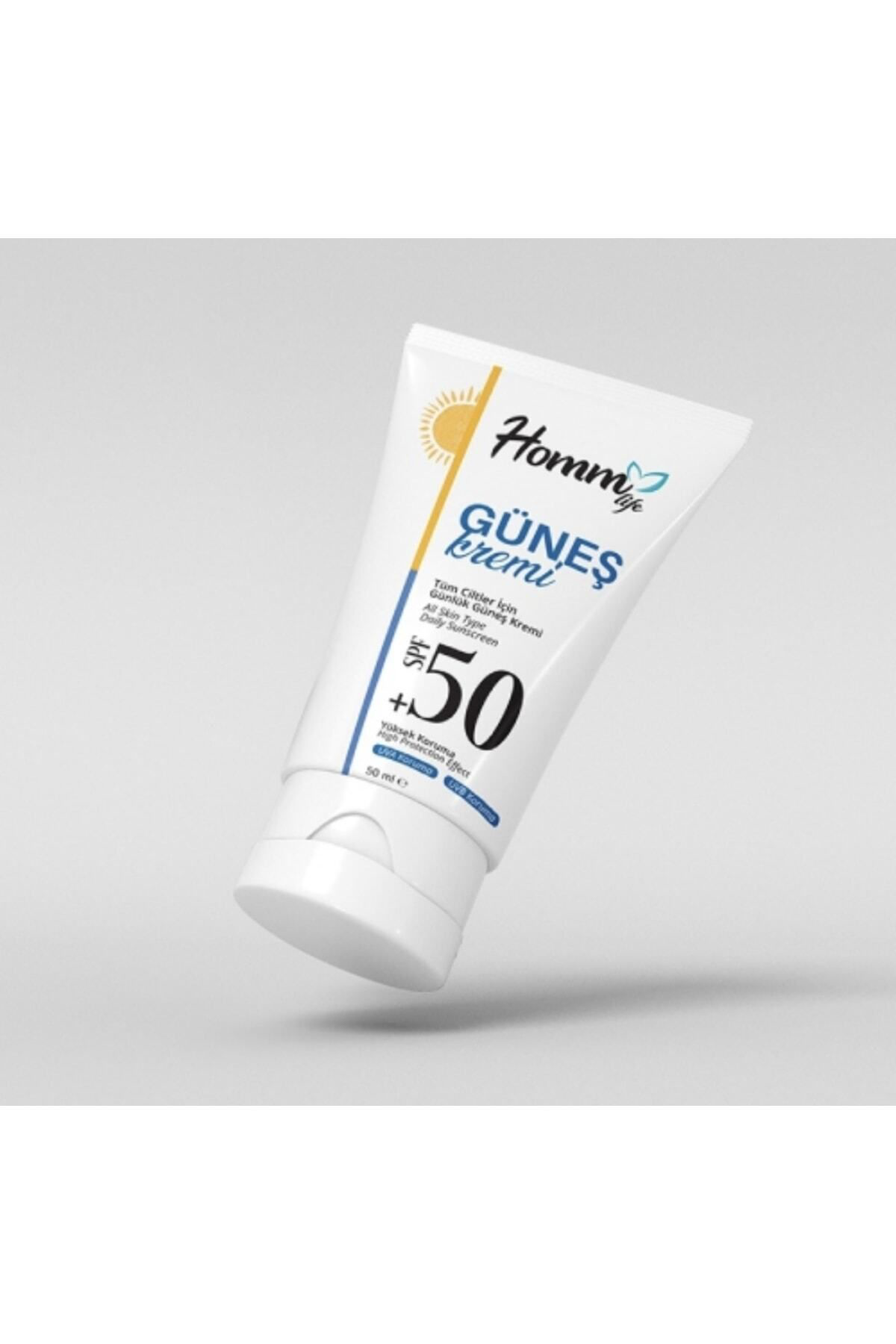 Homm Life Homm Bitkisel Güneş Kremi 50 Spf 50 Ml