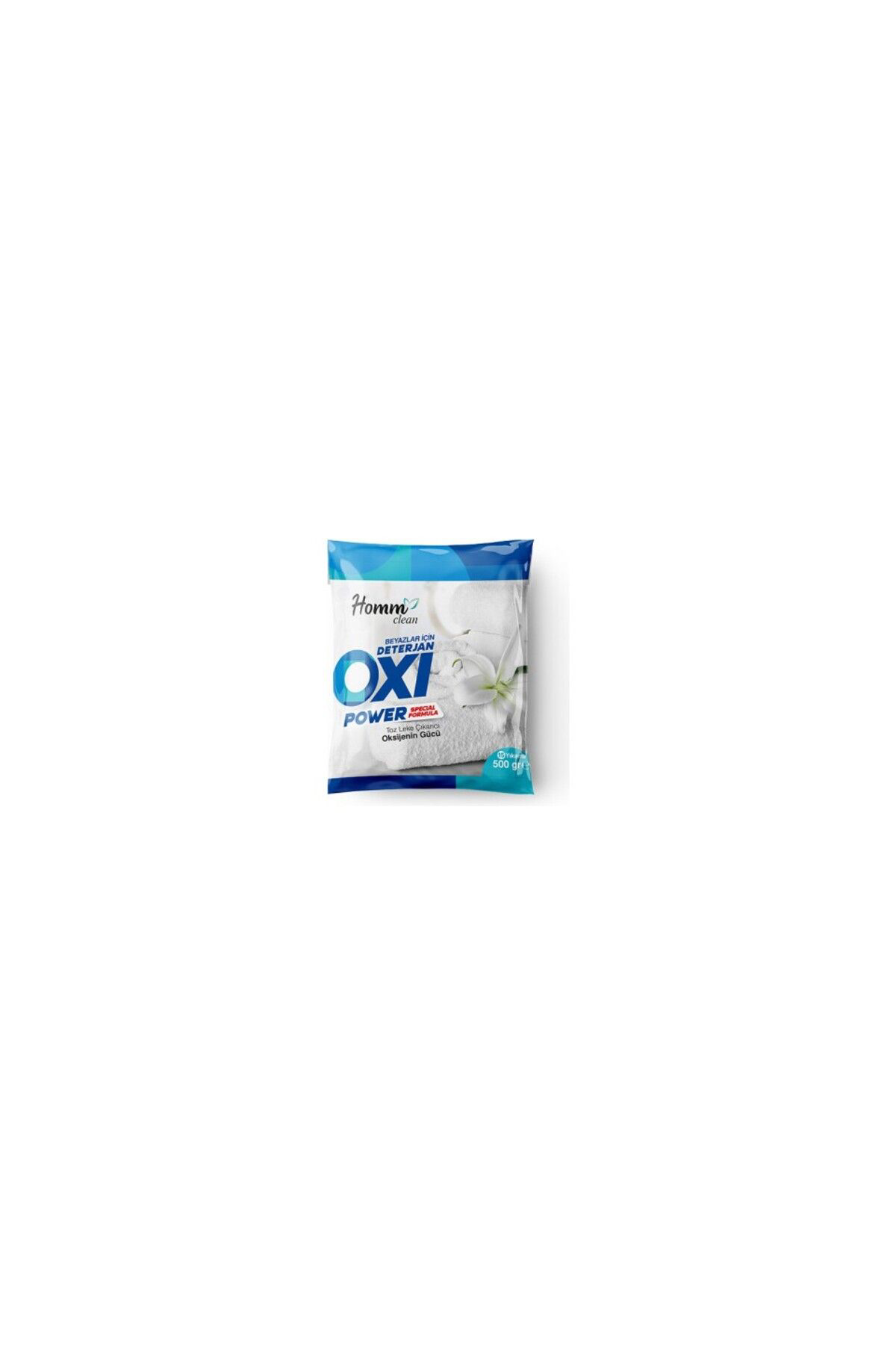 Homm Bitkisel Homm Clean Oxi Power Beyazlar İçin 500 Gr Leke Çikarici 2 Adet