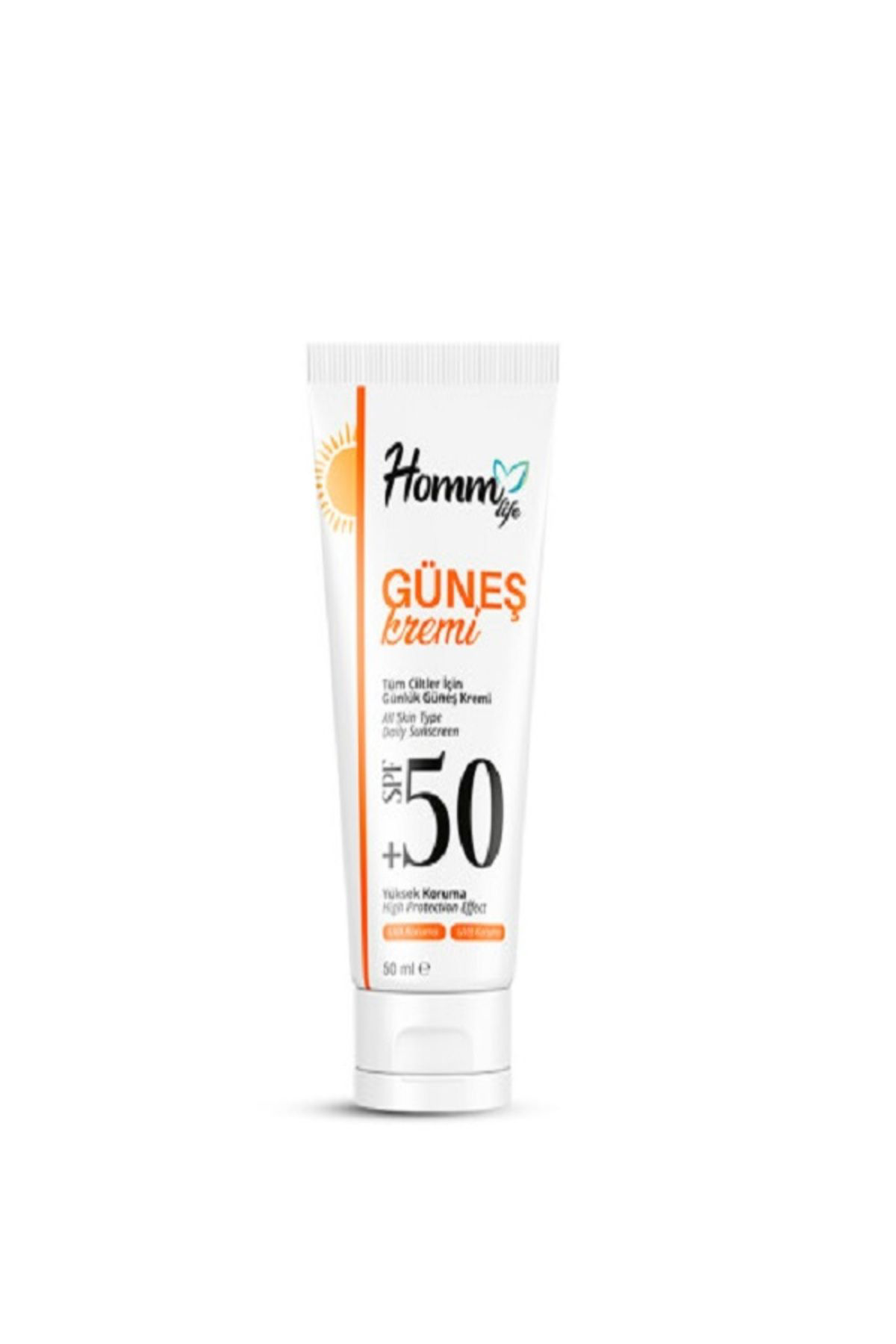 Homm Life Hommbitkisel  Güneş Kremi 50 Spf 50 Ml