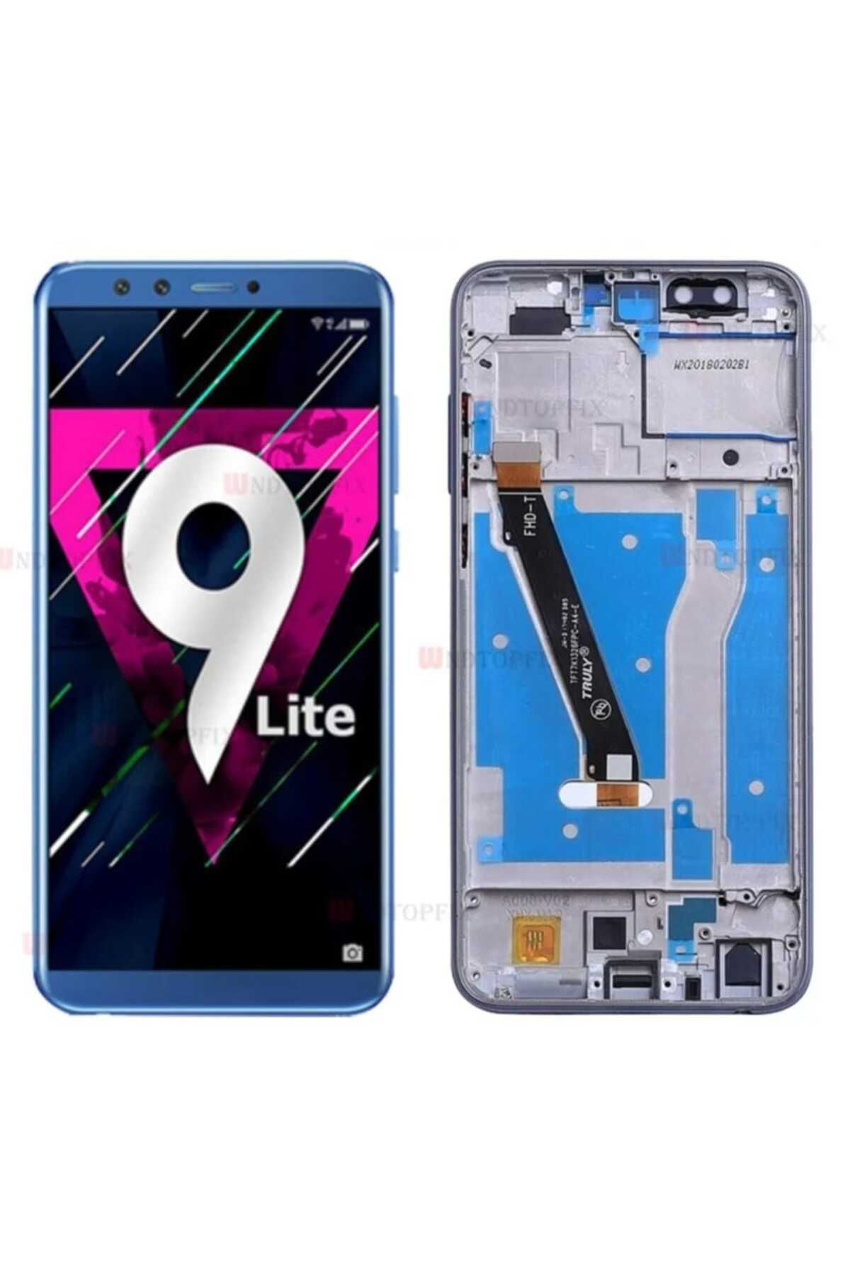 Boyra Teknoloji Honor 9 Lite Ful Çitali Lcd Lld-L31 Ekran Dokunmatik Mavi