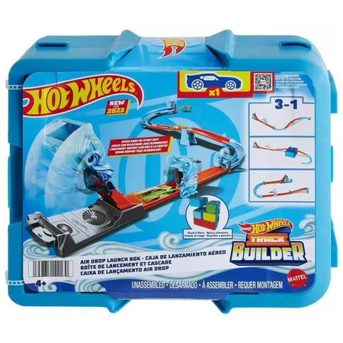 Hot Wheels  Track Builder Air Drop Launch Box Hnj67