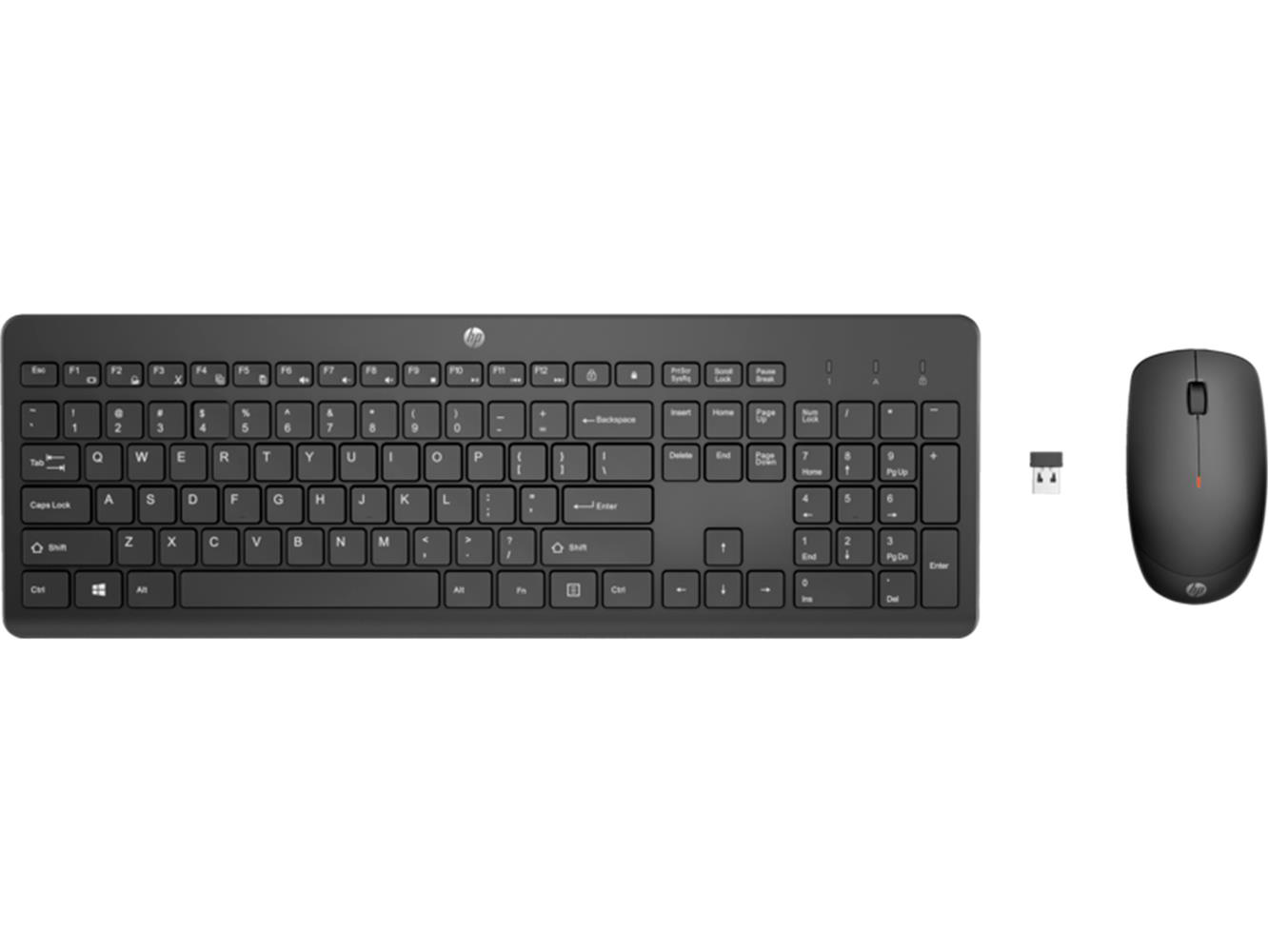 HP 230 18H24AA Kablosuz Klavye+ Mouse Set 2.4Ghz (2 x AAA keyboar
