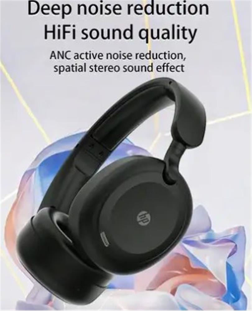 HP H231A Kablosuz Kulak Üstü Bluetooth Kulaklık V5.3 Siyah (Mikro