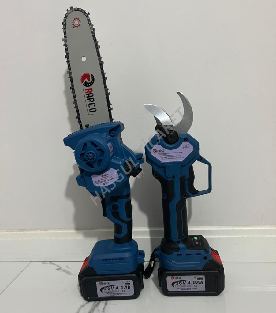 Hsgl  Akülü Budama Makasi Ve  Testere İkili Set Cs2103 Ypt Jd 4 