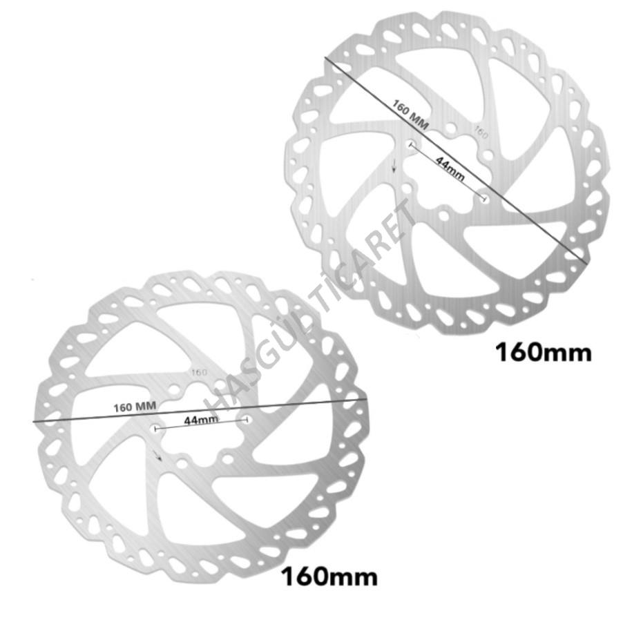 Hsgl  Bisiklet Disc Fren Kaliperi Rotor Ön Arka 2 Li Takim Bisikle