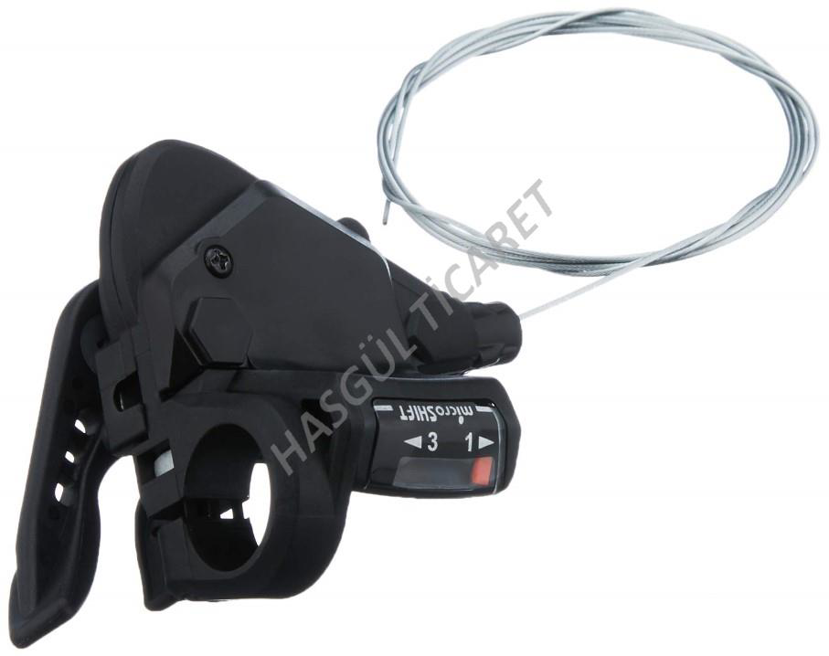 Hsgl  Bisiklet Microshift Ts-38-8  3X8 Vites Kolu Shimano Mod