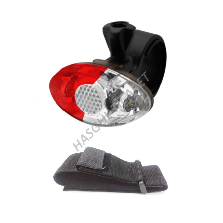 Hsgl  Bisiklet Scooter Spor Ve Kask İcin Mavi Kirmizi Çakarli İşik