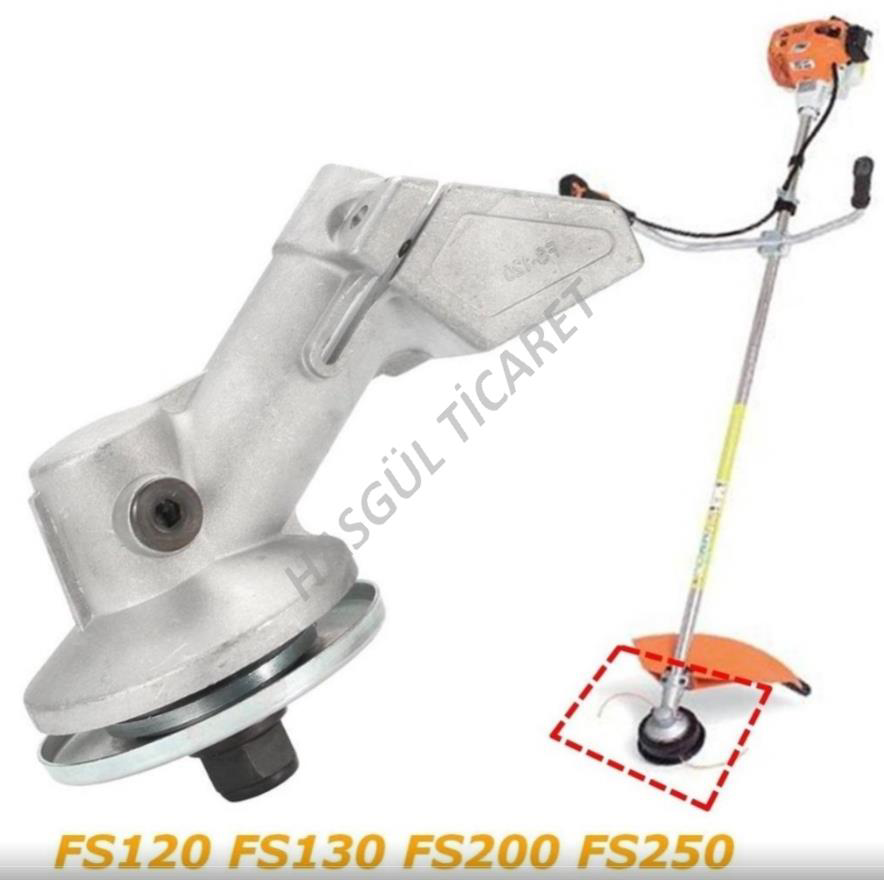 Hsgl  Stihl Fr 400 / 450/480 Motorlu Tirpan  Rediktör Kare 26 Mm  