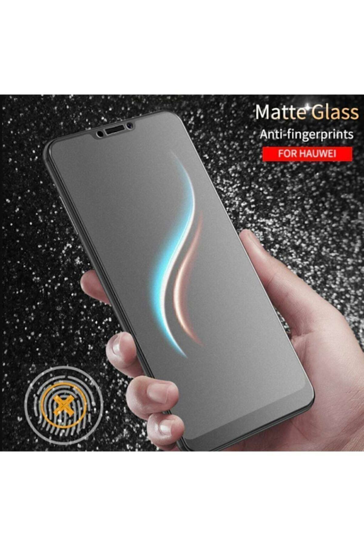 Mcasering Huawei P30 Lite Cam Koruyucu Mat Seramik Nano 9D Ekrani Tam Kapla