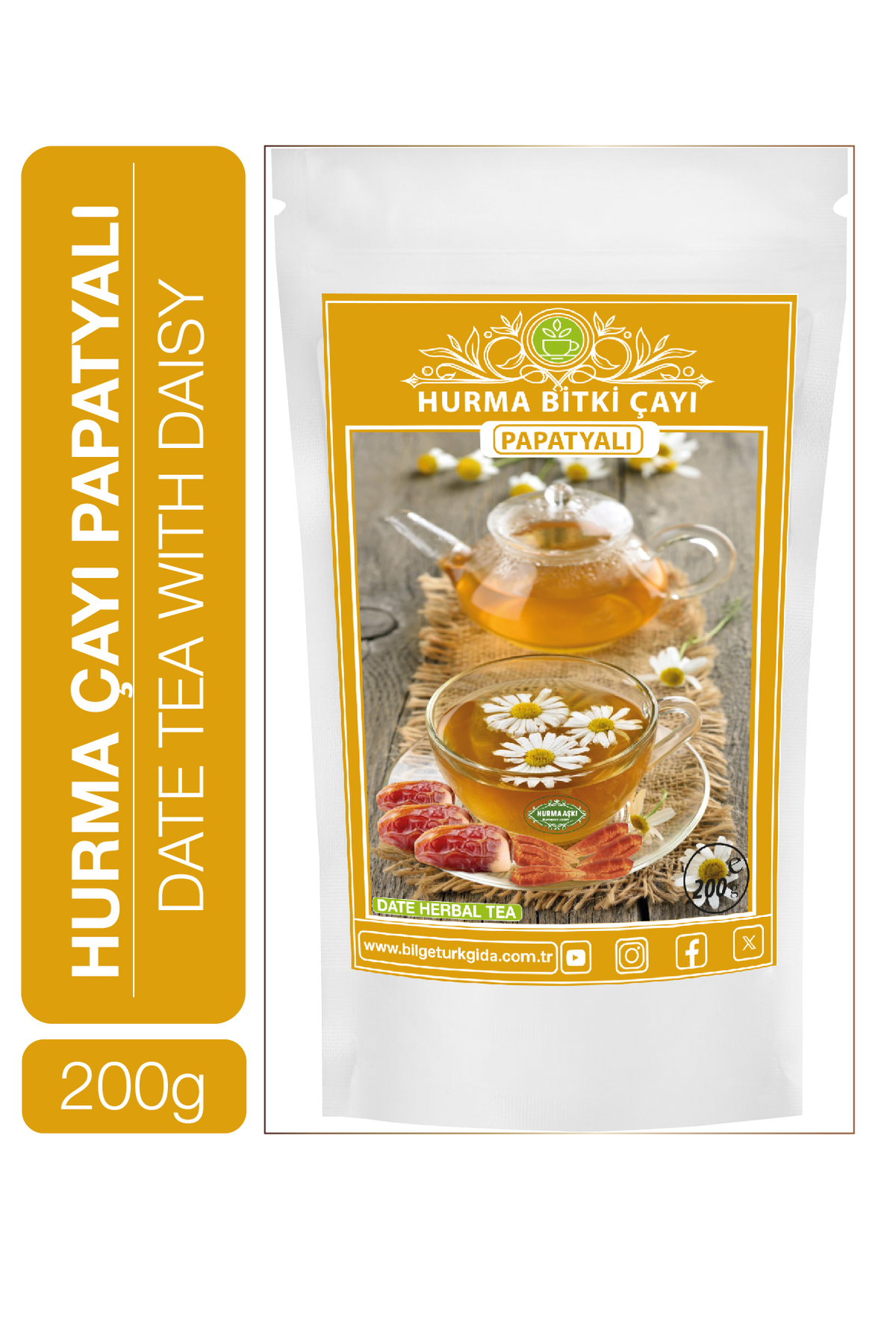 Hurma Aşki Hurma Çayi Papatyali 200 Gr