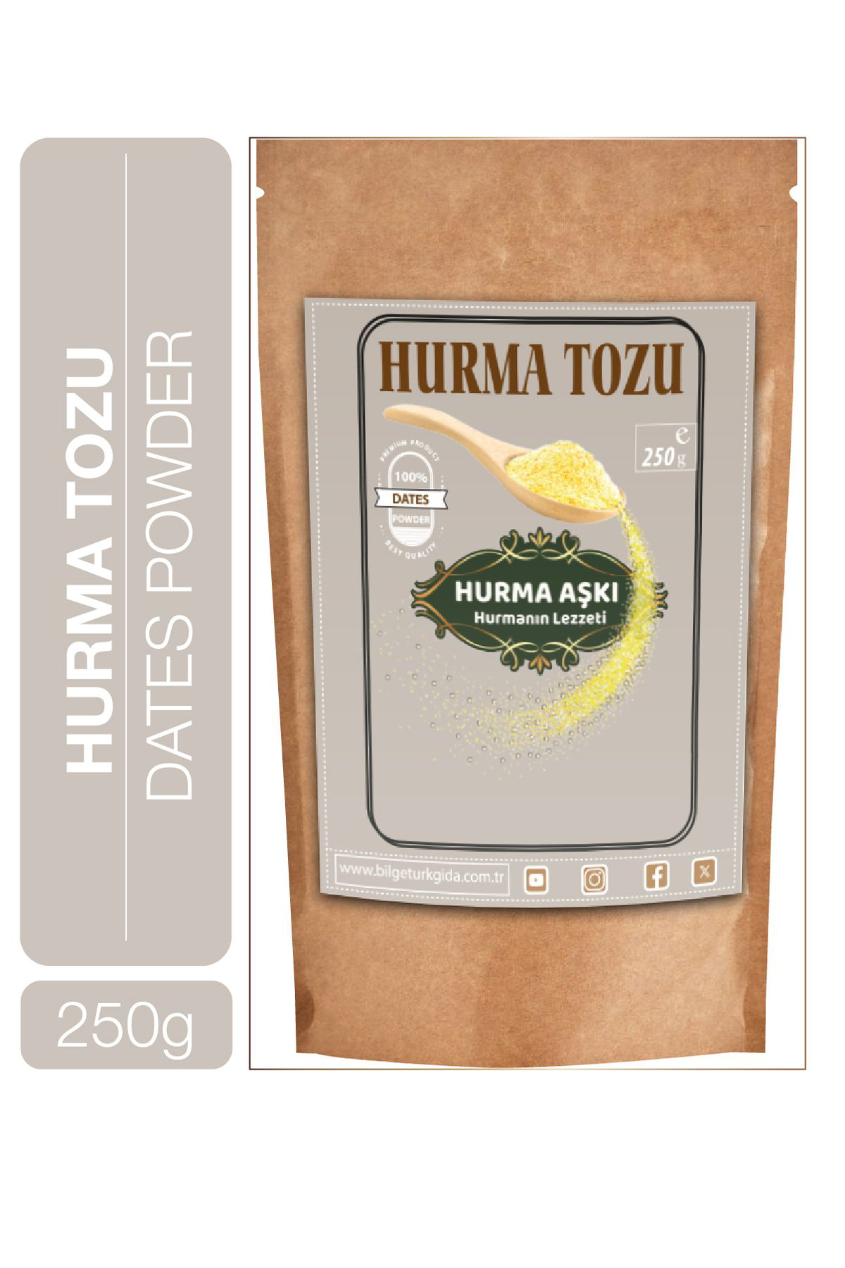 Hurma Aşki Hurma Tozu 250 Gr