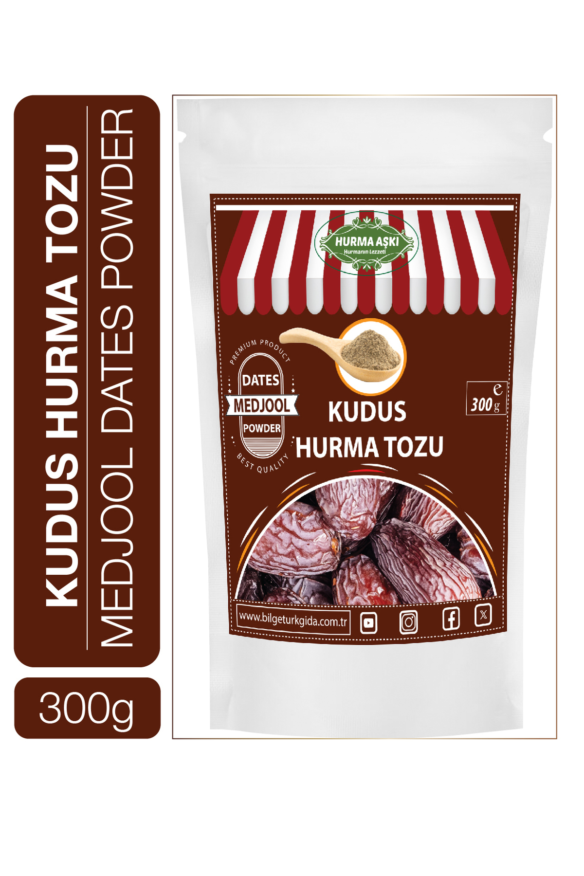Hurma Aşki Hurma Tozu Kudus 300 Gr