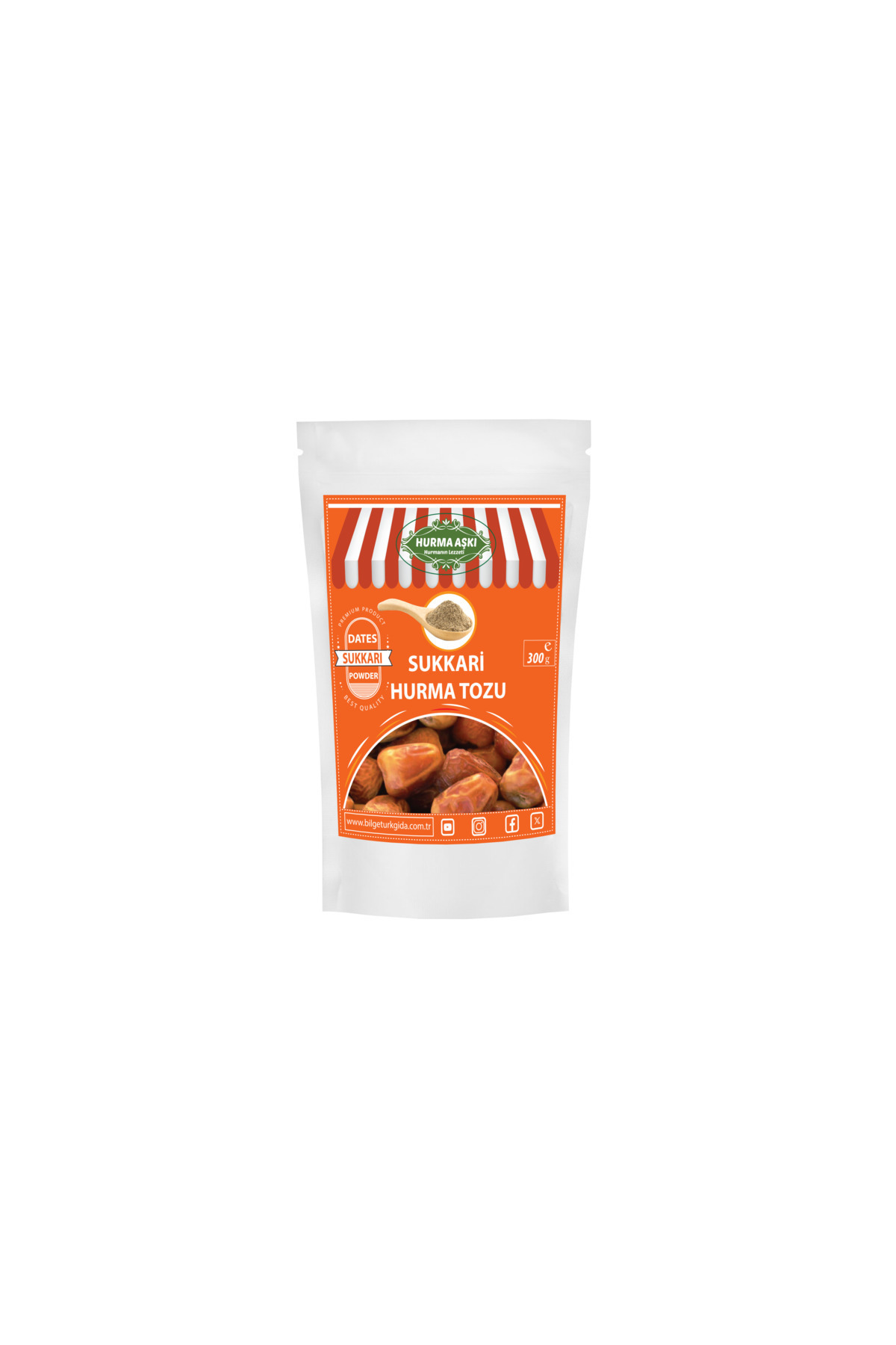 Hurma Aşki Hurma Tozu Sukkari 300 Gr