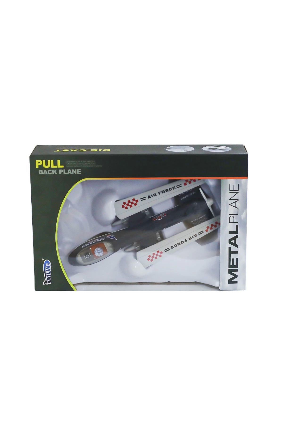 Yusuftex Hw777-19B Metal Çek Birak Uçak -Canem Oyuncak