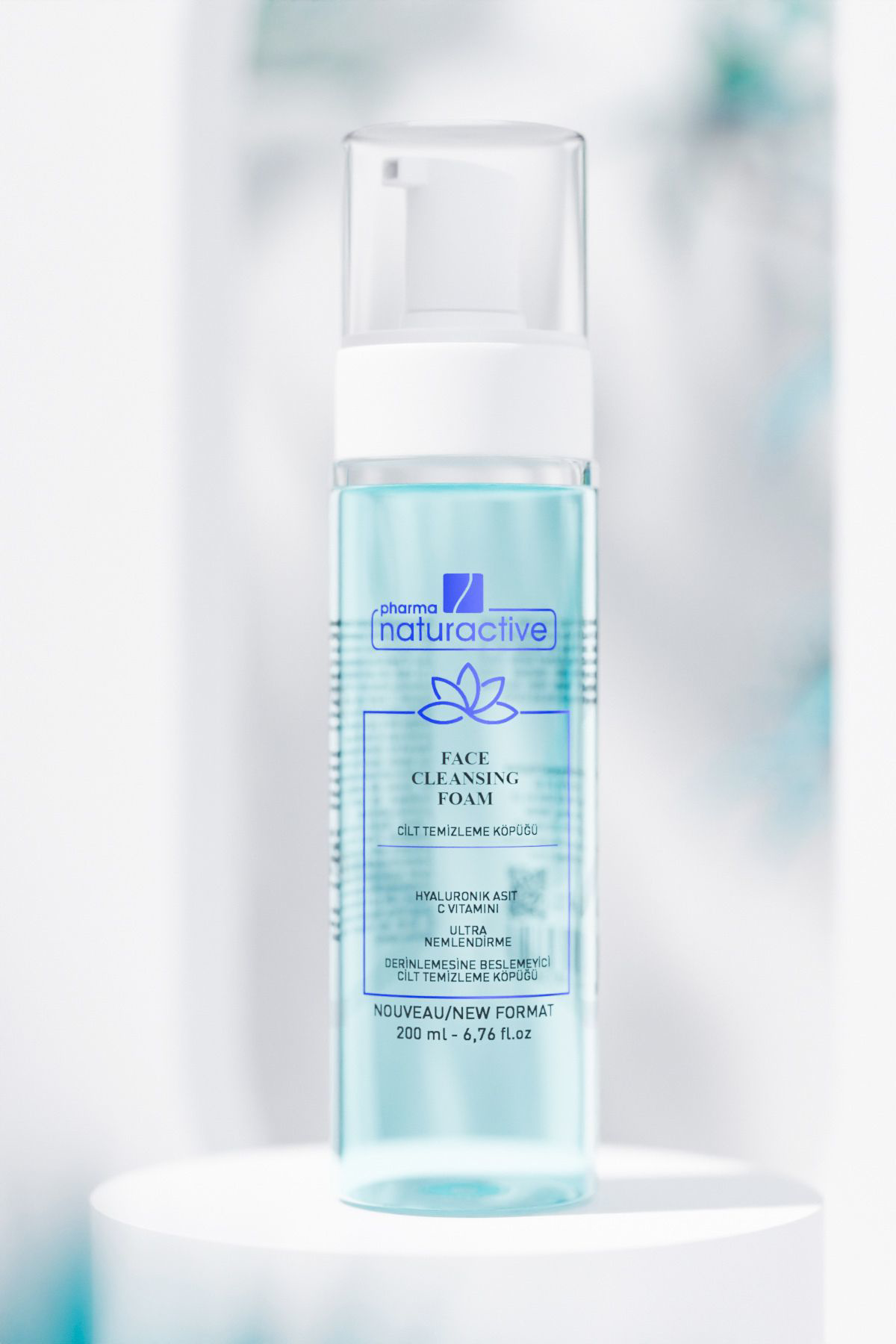 Pharmanaturactive Hydration Therapy 4D Hyaluronik Asit & C Vitamini Yüz Temizleme K