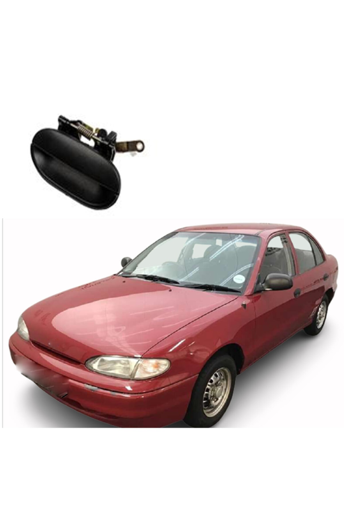 Gürtaş Hyundai Accent Yumurta Kasa Kapi Kolu Diş Arka 1994-1999