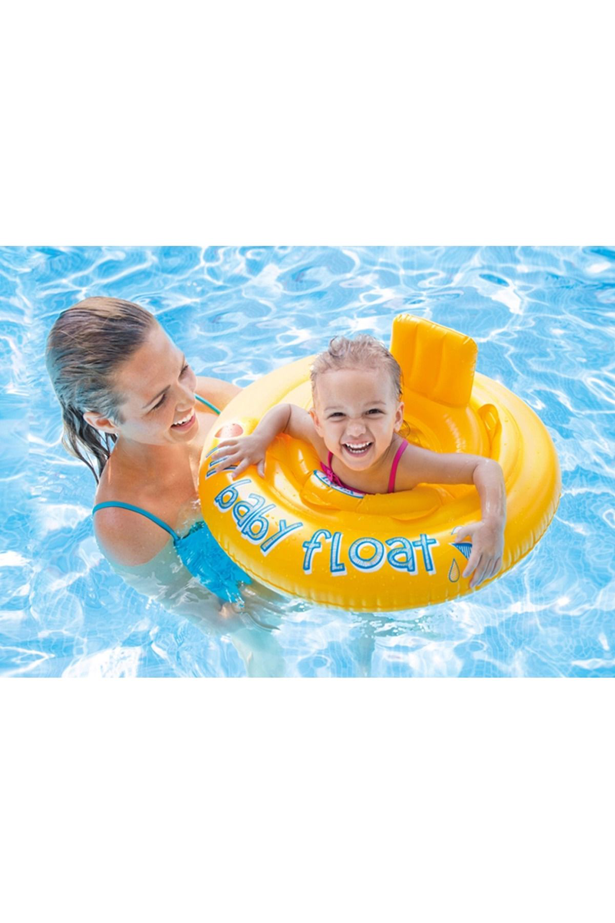 Yusuftex İbf56585 İntex Sari Baby Float 70 Cm 6-12 Ay