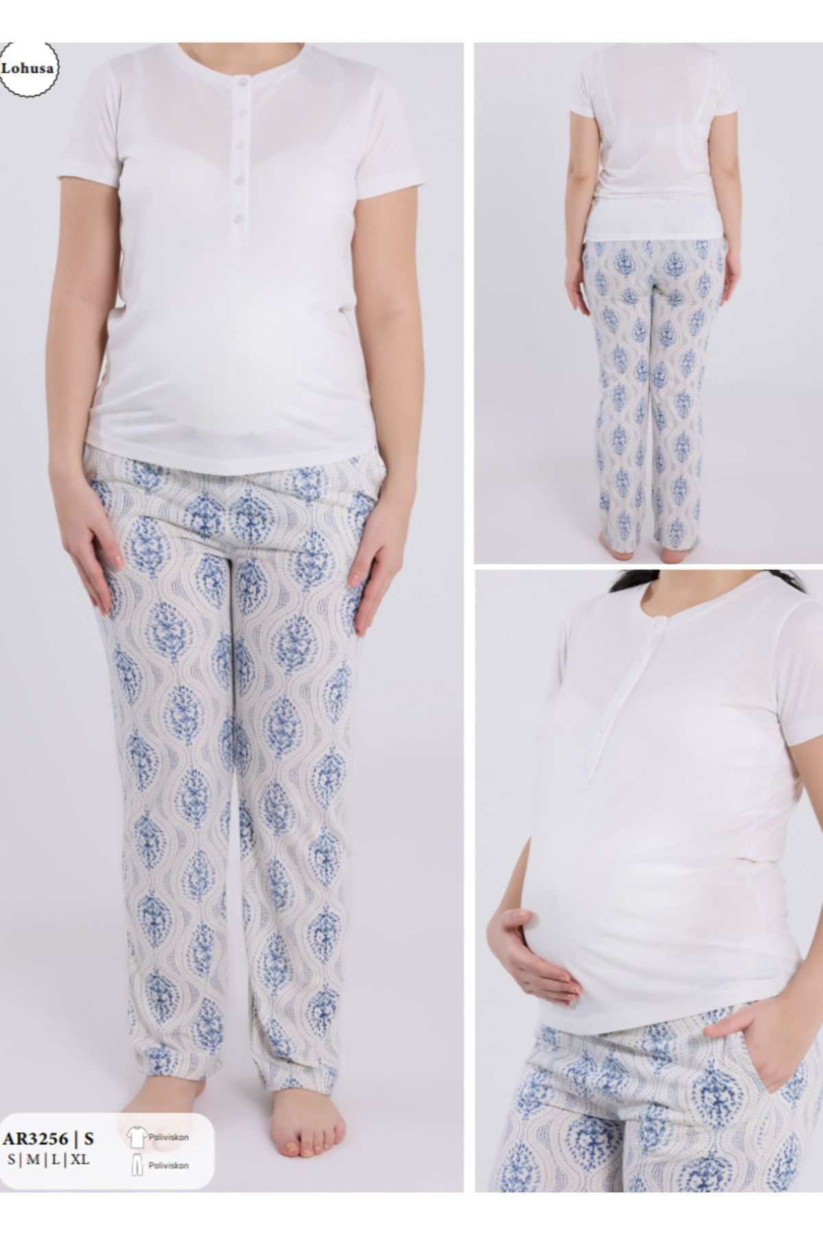 Fily İç Giyim Arnetta Hamile Pijama Takimi