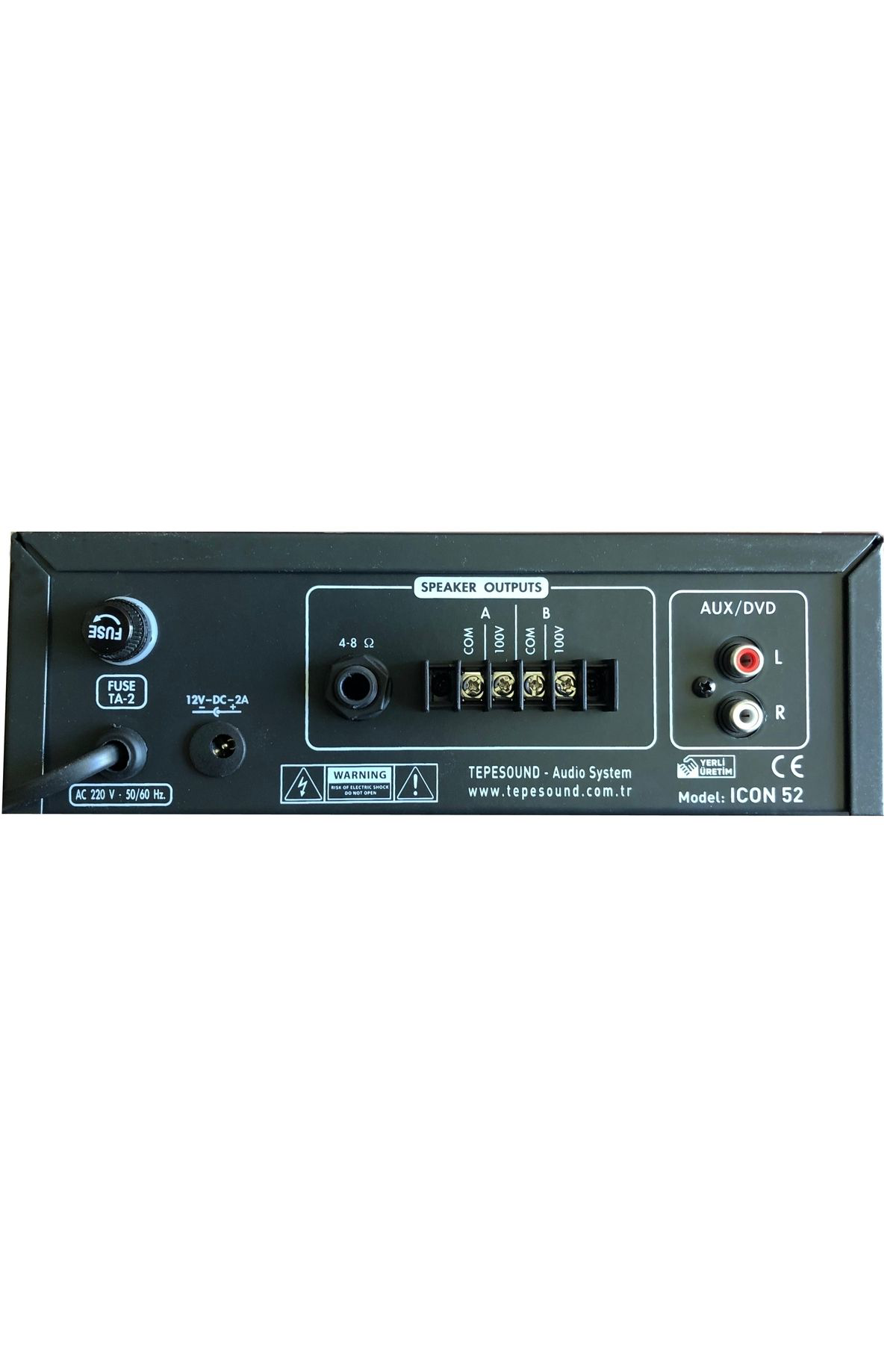 Tepesound İcon-52 2 Bölgeli Amfi