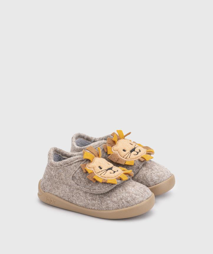 İgor  Homie Leon Kahverengi Erkek Çocuk Panduf W10329-183