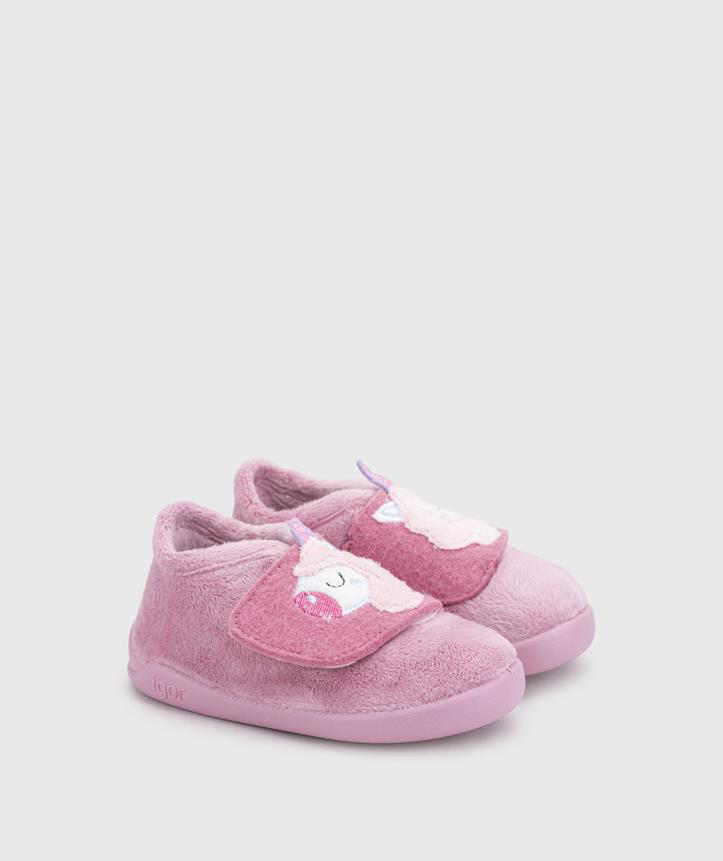 İgor  Homie Unicornio Pembe Kiz Çocuk Panduf W10328-010