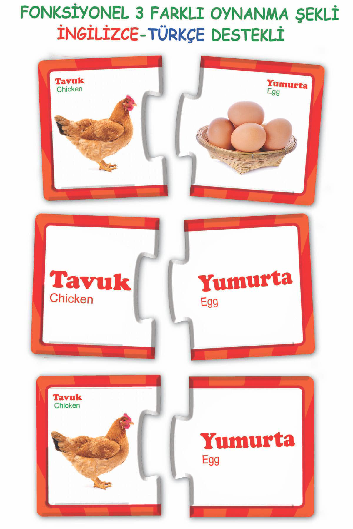 Diytoy İlişki Kurma Eğlenceli Bulmacalar Eğitici Oyuncak Set Puzzle