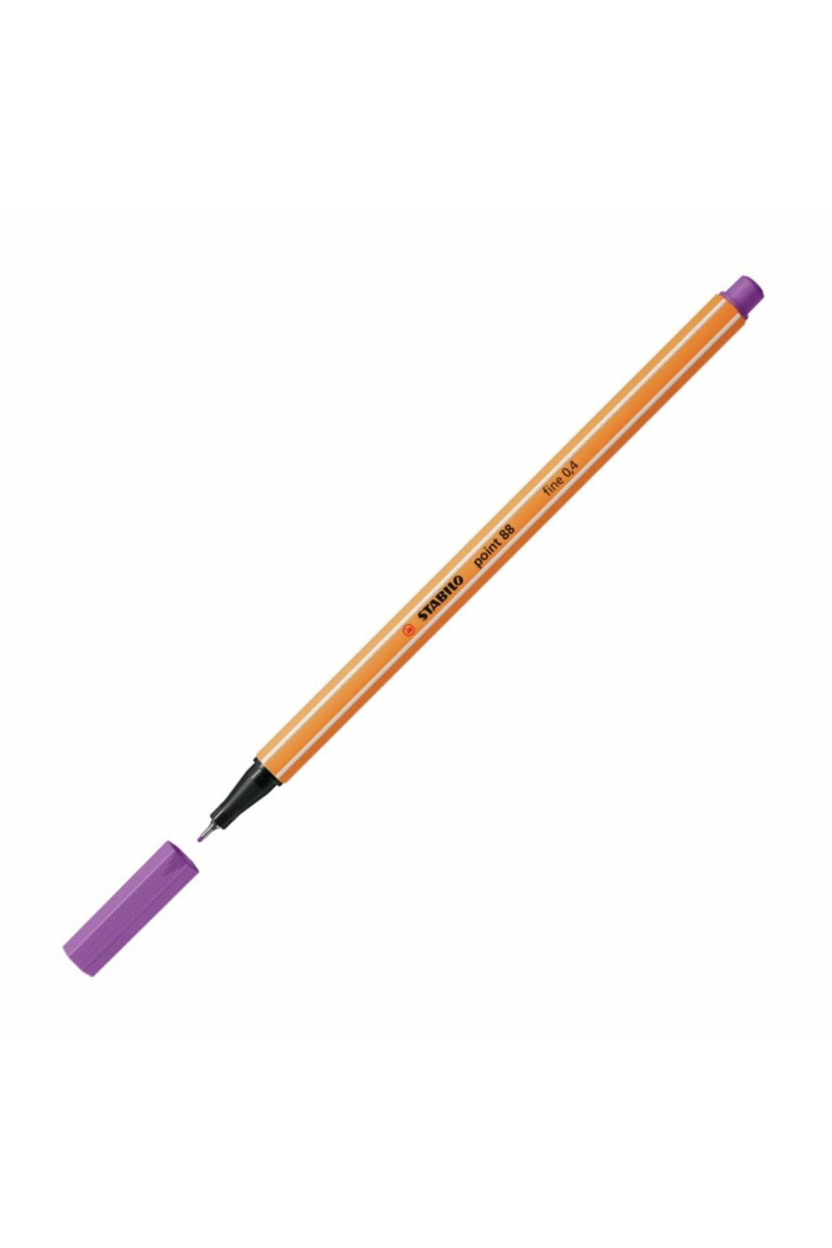 Stabilo - İnce Keçe Uçlu Kalem - Point 88 - Erik Moru
