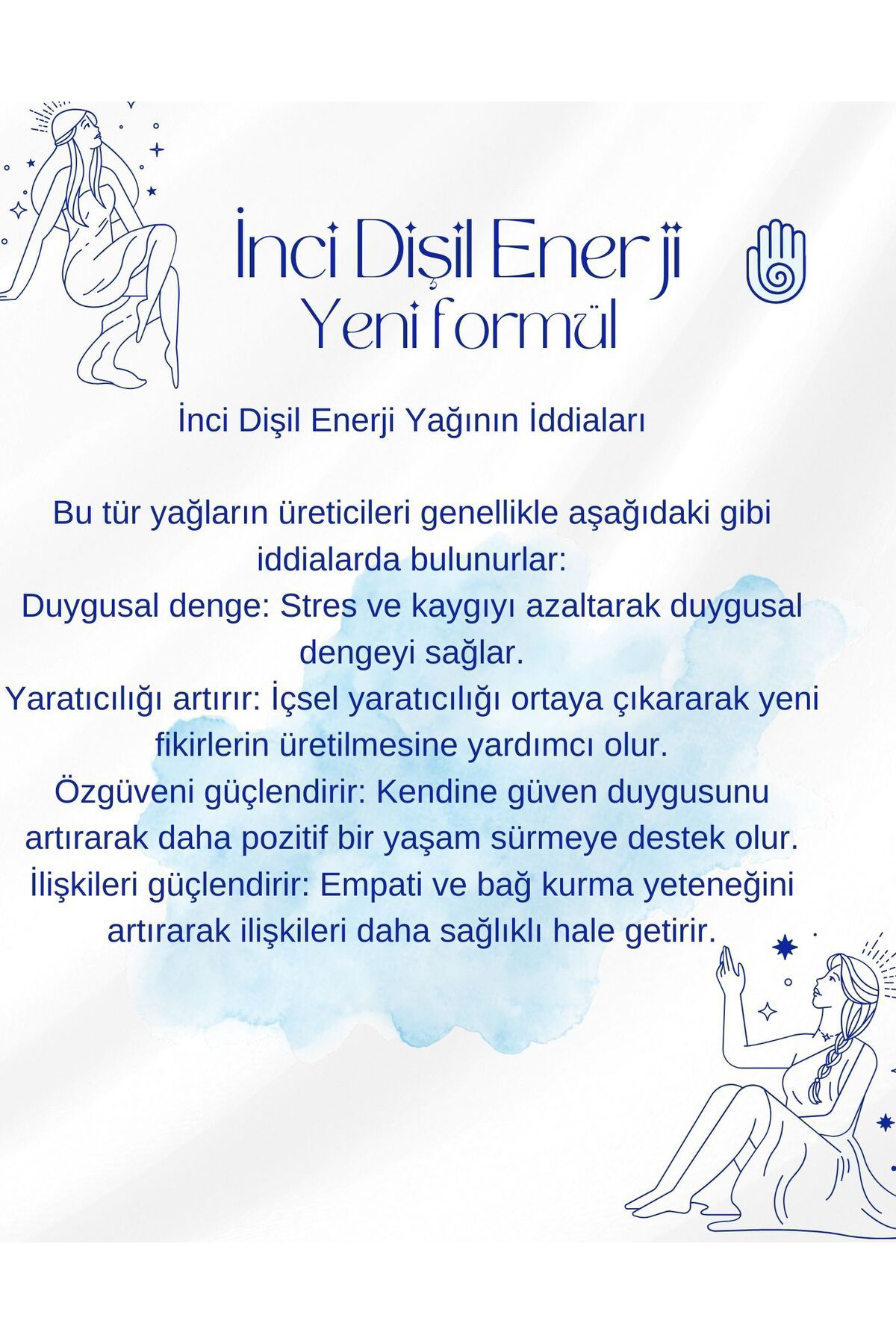 Çare Burada İnci Dişil Enerji Yaği 10 Ml