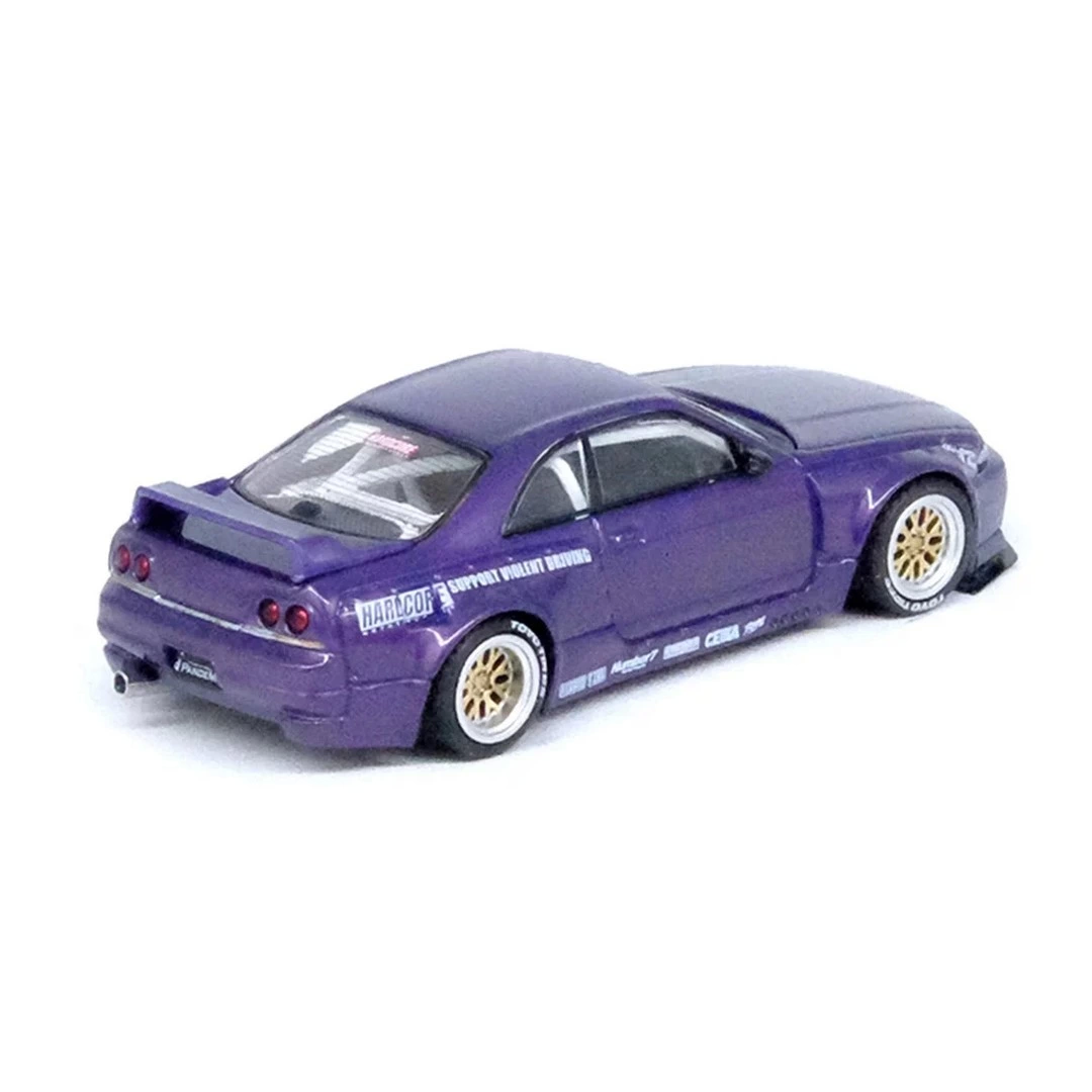 Inno 1/64 Nissan Skyline GT-R (R33) ''PANDEM ROCKET BUNNY'' Purpl