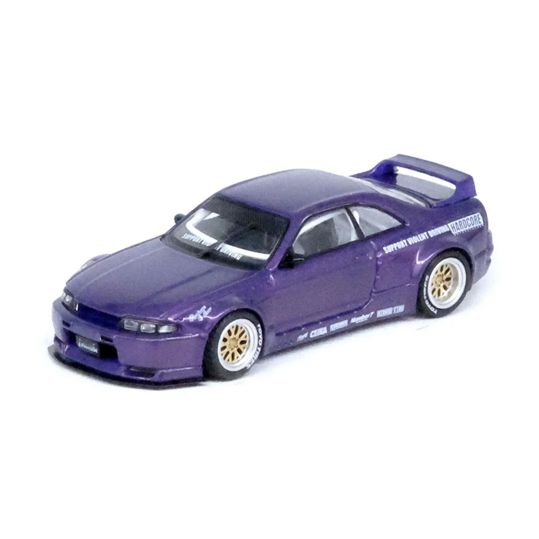 Inno 1/64 Nissan Skyline GT-R (R33) ''PANDEM ROCKET BUNNY'' Purpl