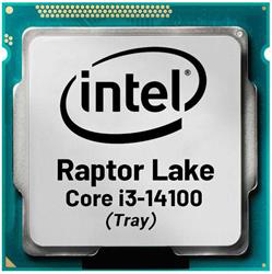 Intel Core i3 14100 TRAY 4.7 GHz 4 Çekirdek 12 MB 1700 Fansız Kut