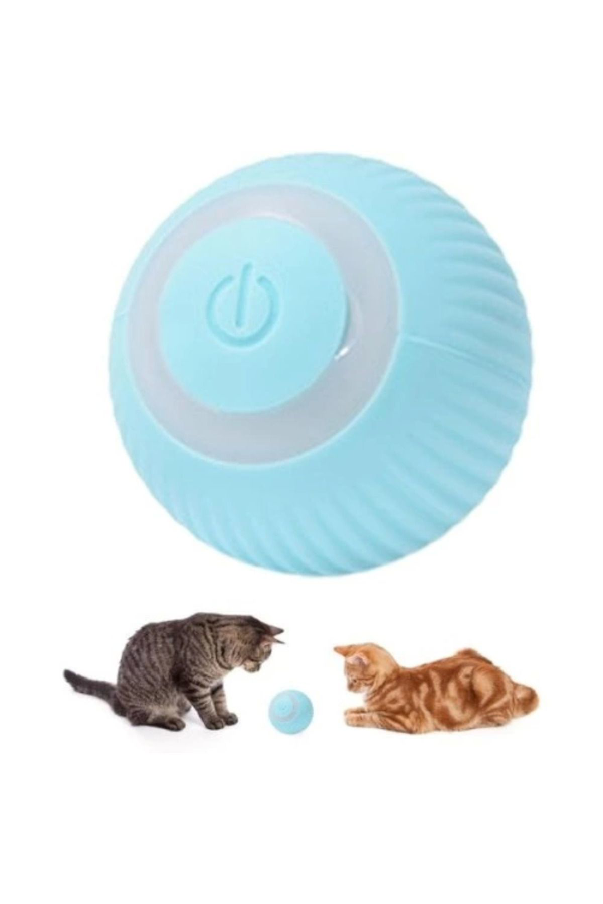Yusuftex İnteraktif Kedi Köpek Şarjli Oyun Topu