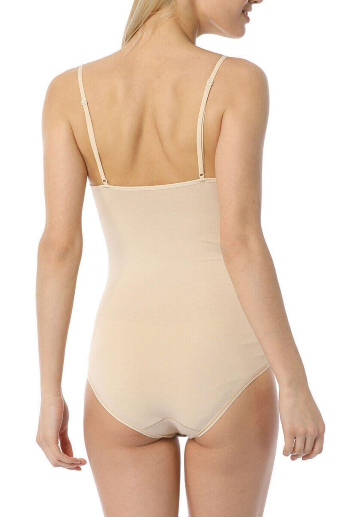 İmer İp Askili Modal Çitçitli Body 9251 Siyah